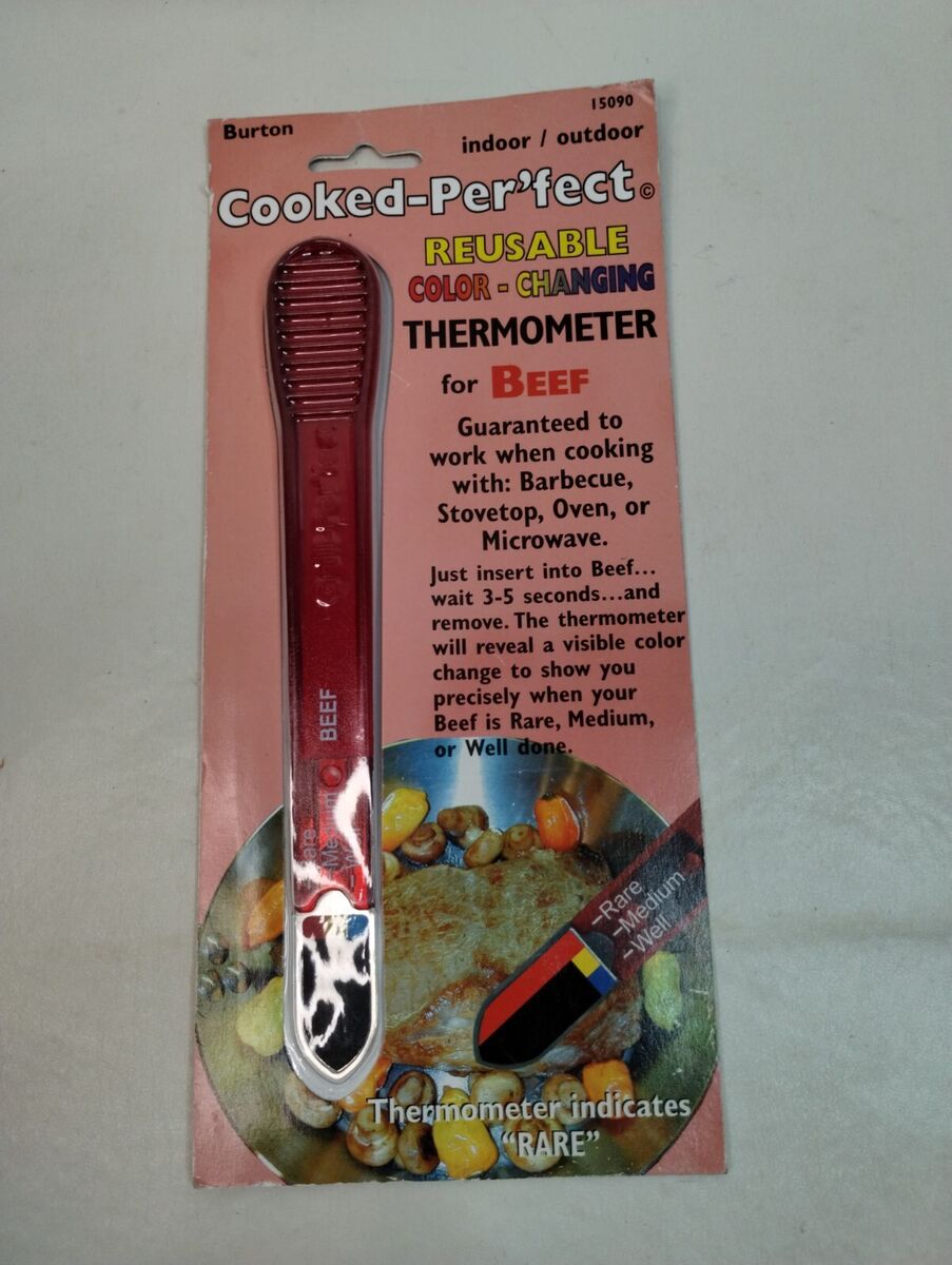 Color-changing Meat Thermometer